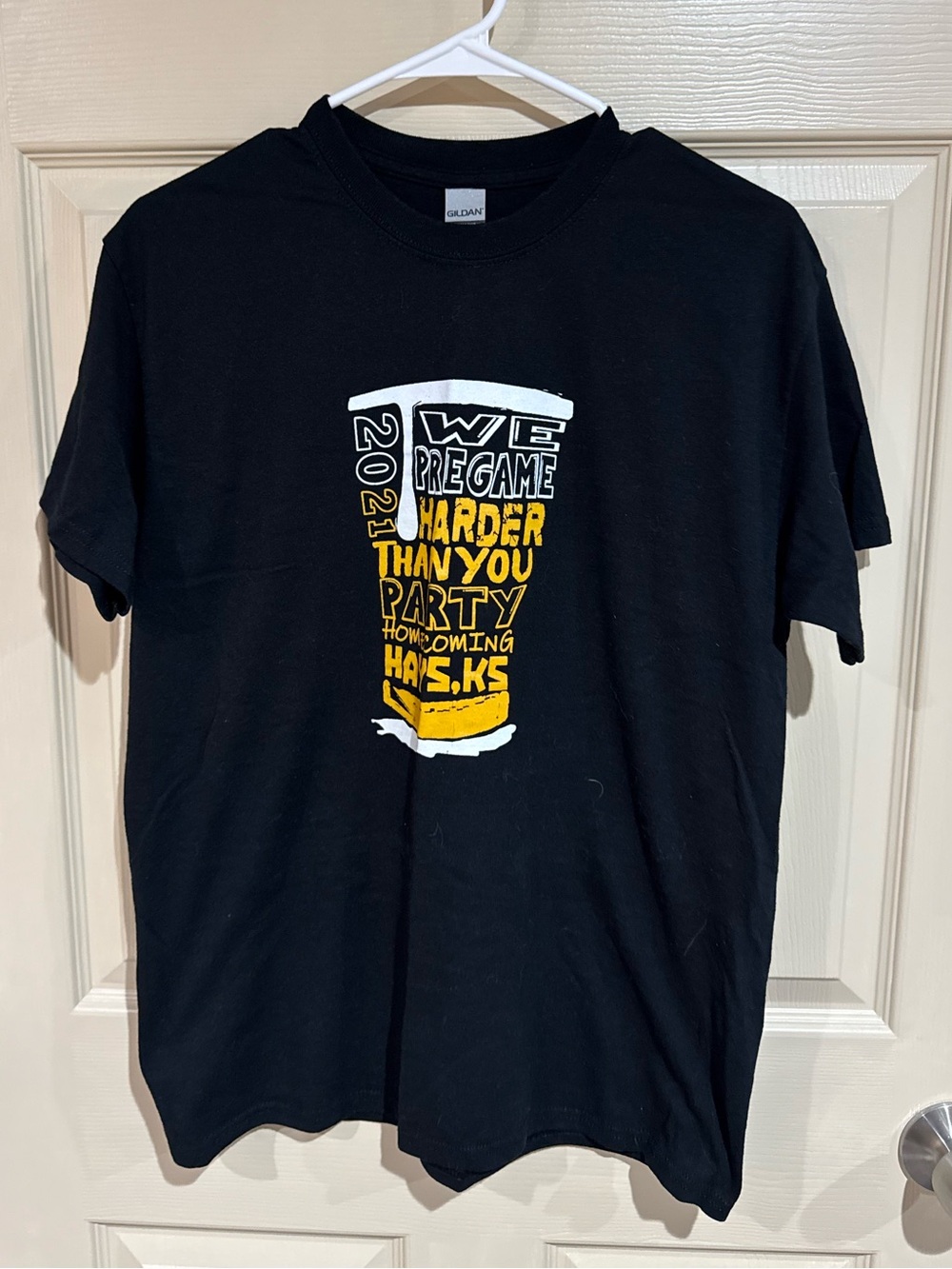 We Pregame Harder Than You Party Beer Homecoming Tee